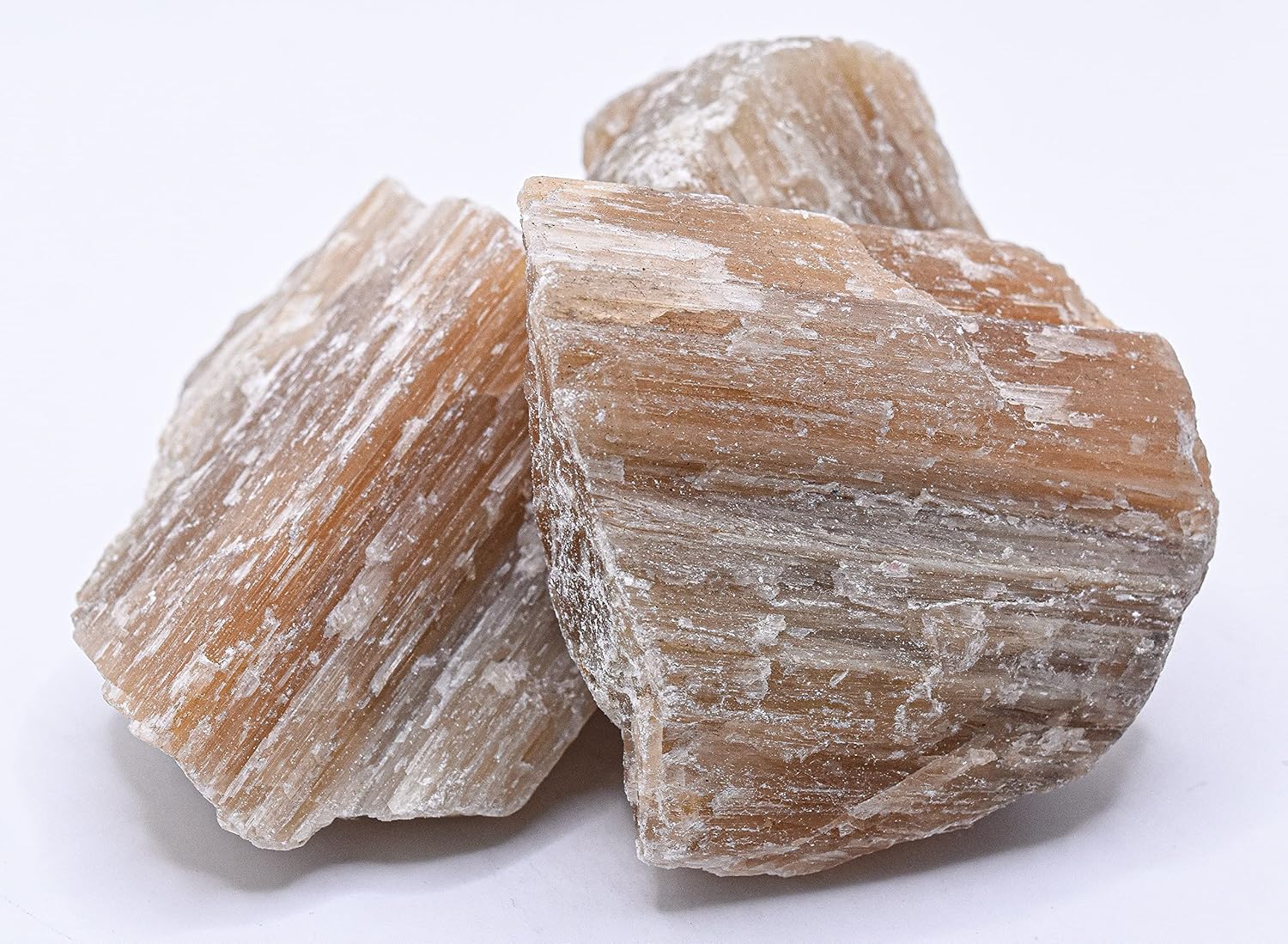 HQRP Orange Cats Eye Stilbite Rough Specimen Crystal Mineral for Carving