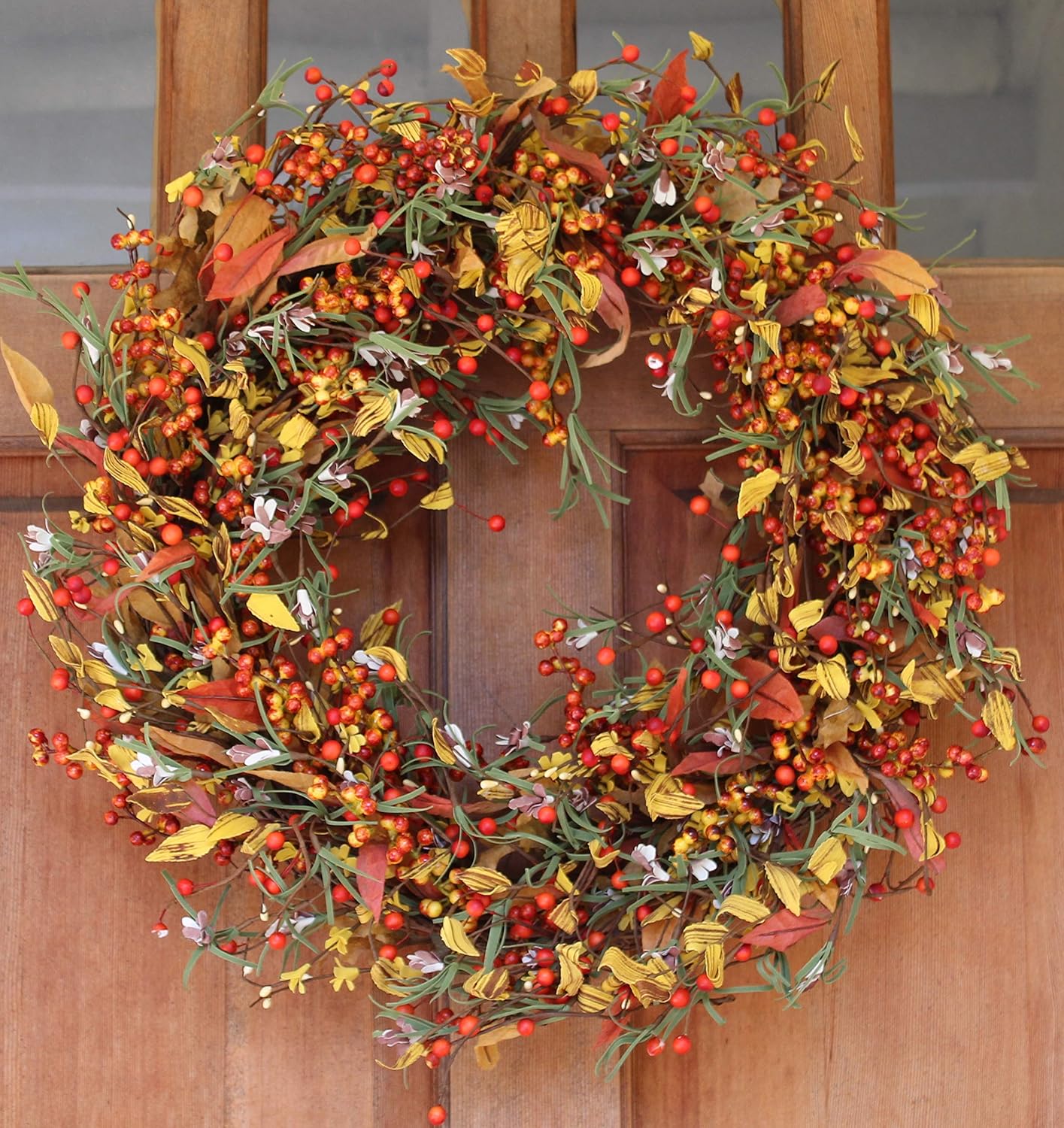 The Wreath Depot Appalachia Berry Silk Fall Door Wreath