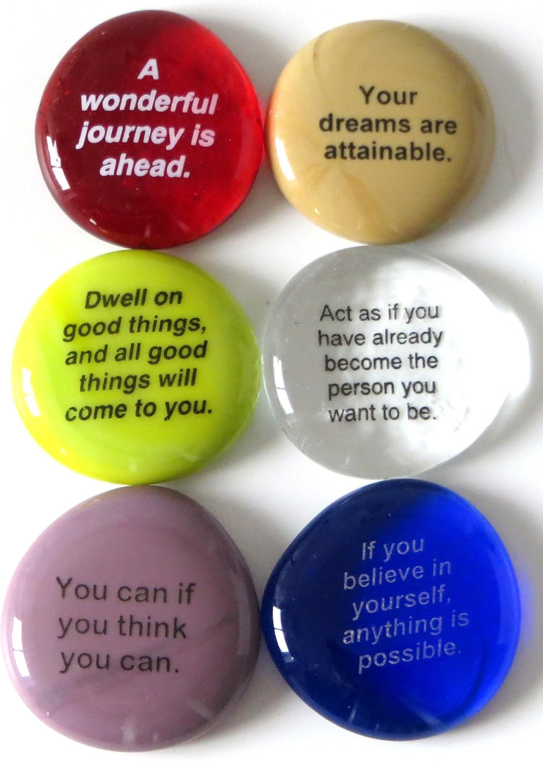 Lifeforce Glass Destiny Stones for Positive Vibes