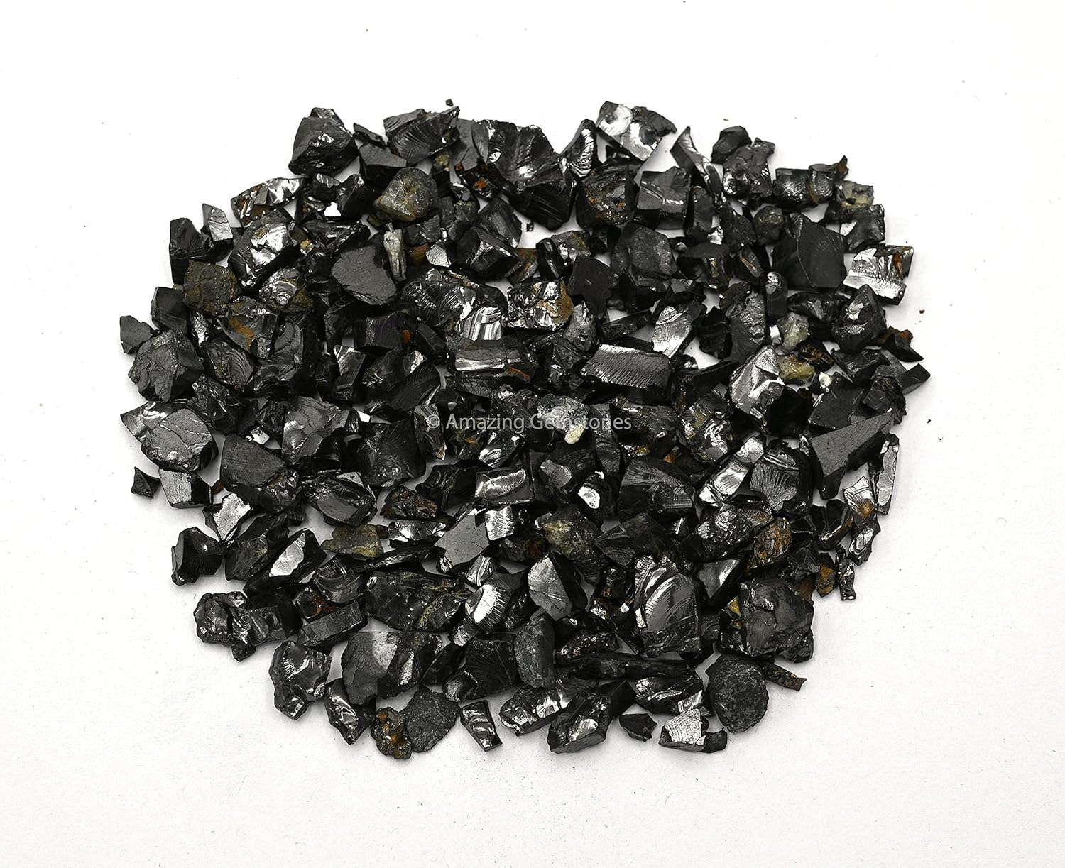 Elite Shungite Stones Chips for Water Purification 25 Gram Authentic